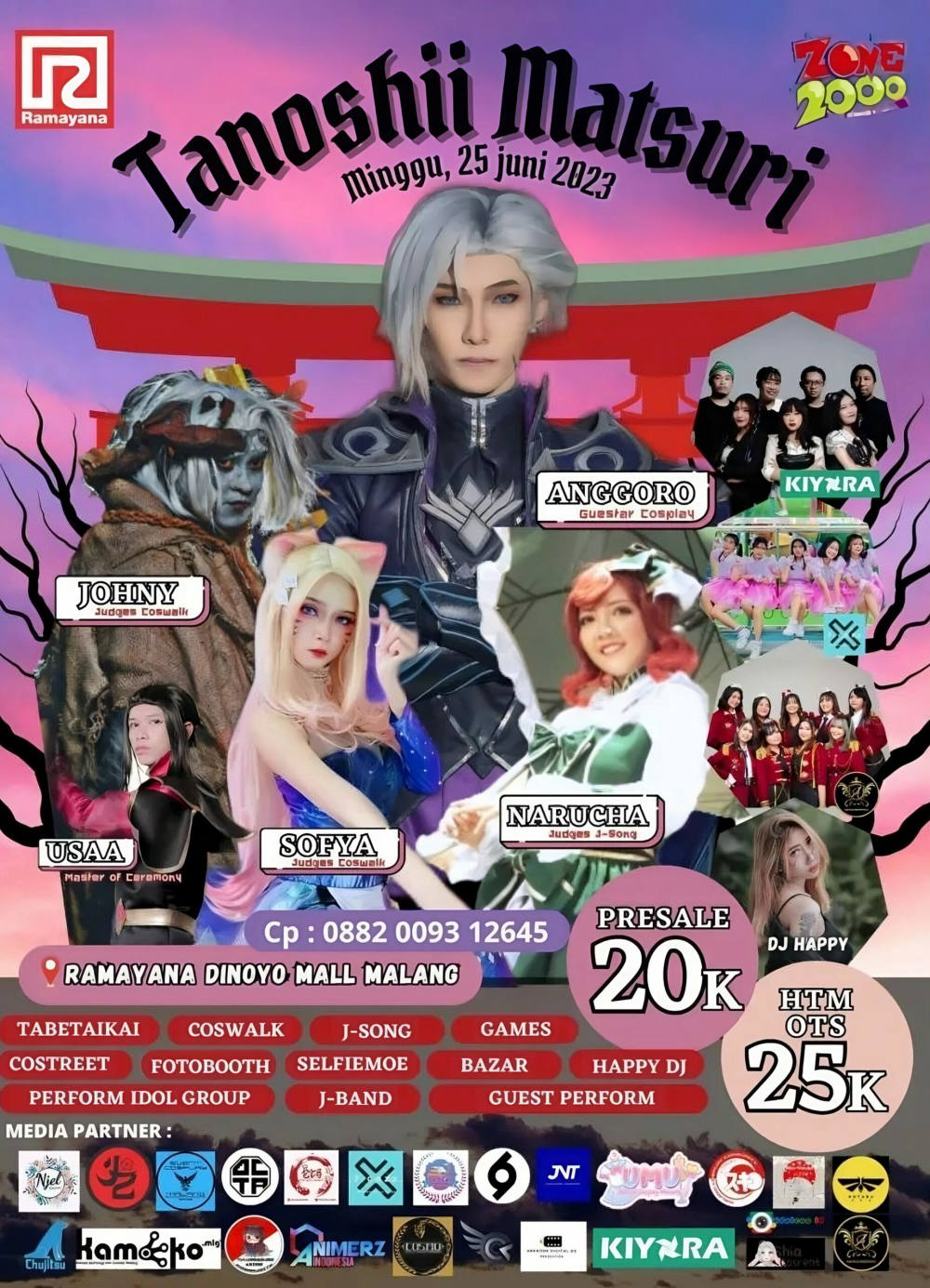 TANOSHII MATSURI 2023: Serunya Festival Jejepangan di Malang!