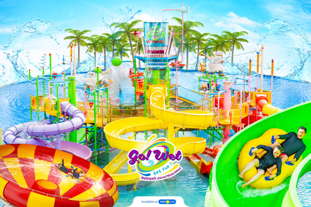 GoWet Waterpark Bekasi OTW Diskon % + Extra Cashback hingga Rp Juta GoWet Waterpark Bekasi OTW Diskon % + Extra Cashback hingga Rp Juta