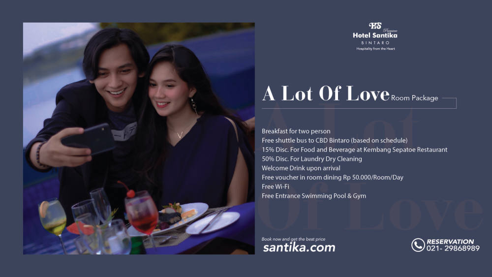 A Lot of Love di Hotel Santika Premiere Bintaro