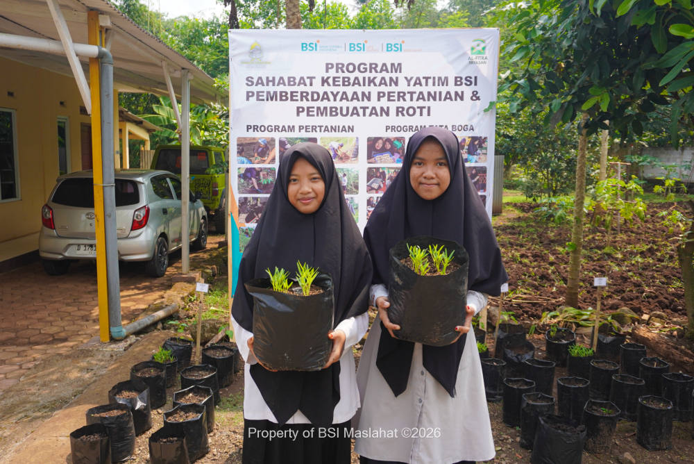 BSI Maslahat Bangun Masa Depan Yatim Dhuafa di Yayasan Wahana Kurnia Fitra Bandung