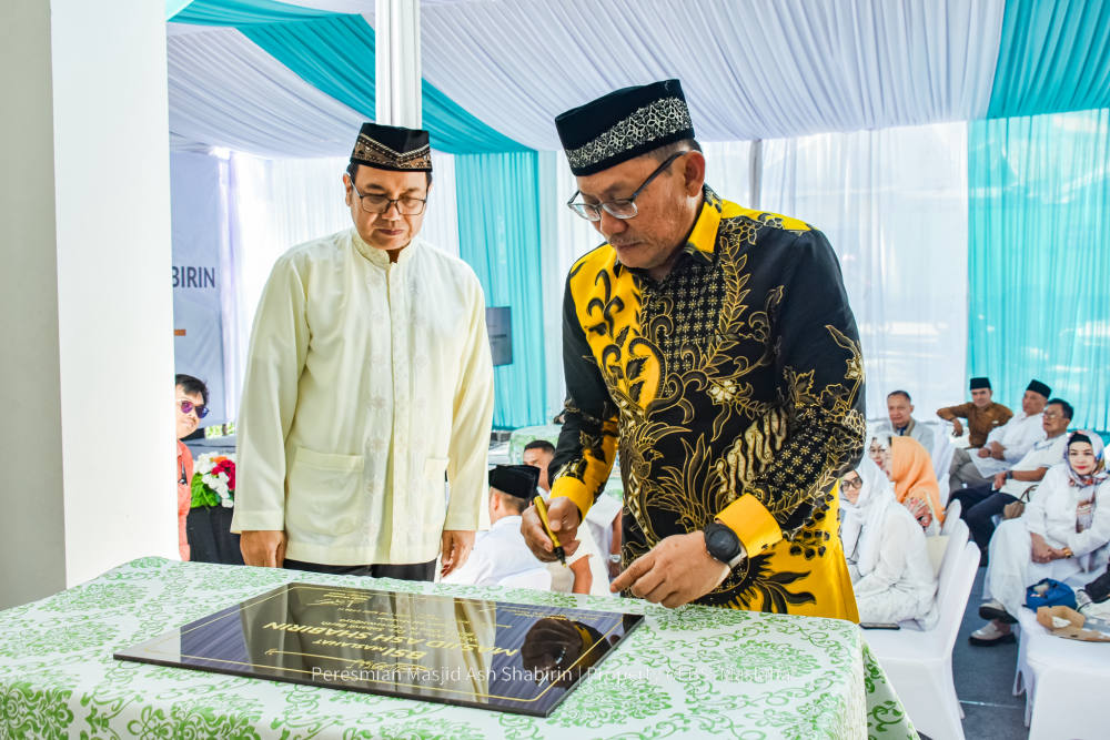 BSI Maslahat Resmikan Masjid Wakaf Ash Shabirin, Ciwidey, Bandung