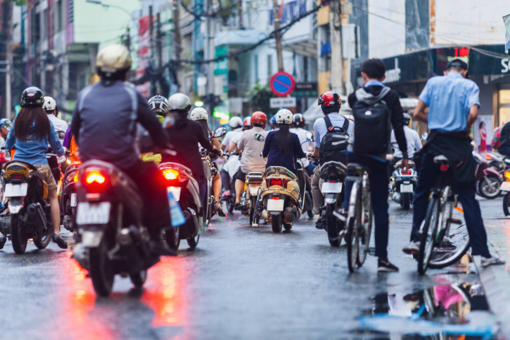 Studi HERE: Salah Rute Rugikan Waktu dan Pendapatan Pengendara Motor di Indonesia