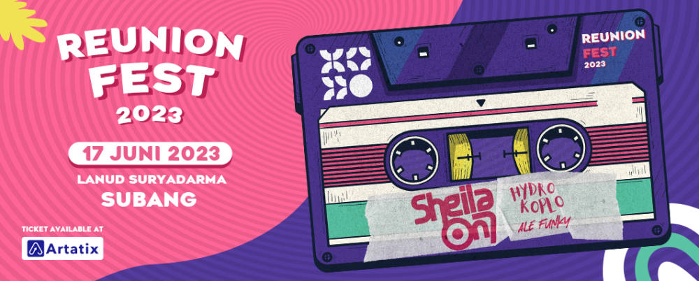 Reunion Fest 2023: Nongkrong Seru Bareng Musik, Silaturahmi, Bazar, dan Amal