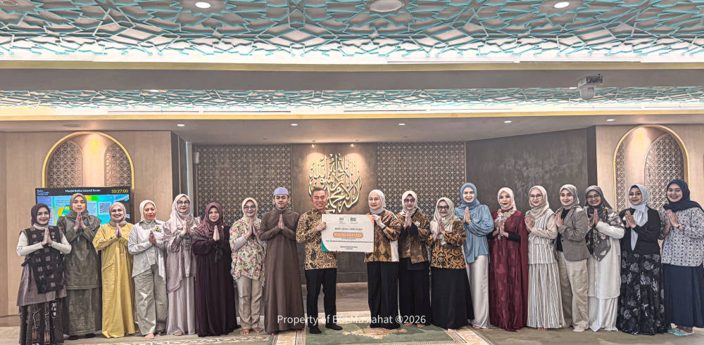 BSI Maslahat Bersama IIKBSI Kantor Pusat Distribusikan Alqur’an Serta  Buku untuk Anak-Anak Sekolah Dan Santri Penyintas Banjir Sumatra 