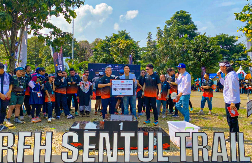 BSI Maslahat Dukung Run For Humanity 2025 di Bogor, Wujud  Kepedulian Lewat Olahraga dan Aksi Sosial  