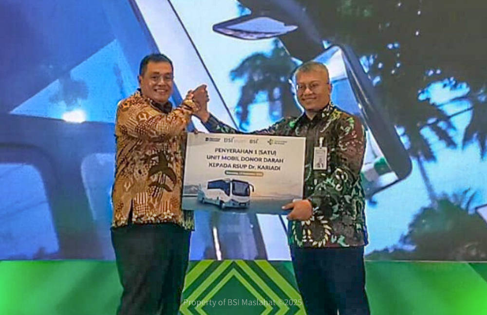 BSI Maslahat Hadirkan Mobil Donor Darah, Penuhi Kebutuhan 27 Ribu Kantong Darah Setiap Bulan 