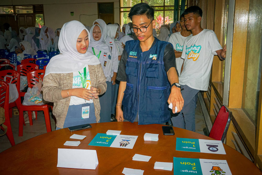 BSI Maslahat Perkuat Kapasitas Diri dan Akses Beasiswa 190 Pelajar di Pangkep Melalui BSI Inspiring Day