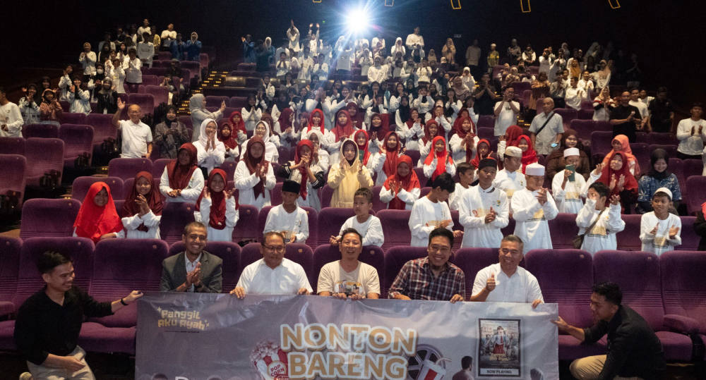 BSI Maslahat Rayakan Milad ke-3 Bersama 150 Anak Yatim Lewat Nobar Film Dan  Santunan 
