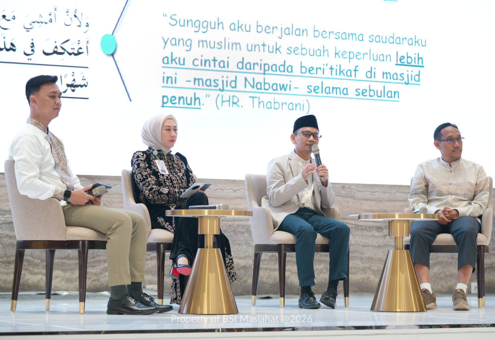 BSI Maslahat dan BSI Edukasi Nasabah tentang Zakat dan Pajak, serta Berikan Santunan Yatim Dhuafa dalam Priority Gathering Sahabat Till Jannah BSI Maslahat dan BSI Edukasi Nasabah tentang Zakat dan Pajak, serta Berikan Santunan Yatim Dhuafa dalam Priority Gathering Sahabat Till Jannah
