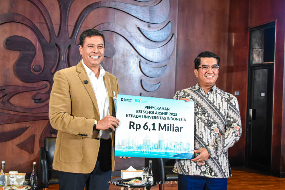 BSI Maslahat dan UI Perkuat Peran Pendidikan dalam Mencetak Pemimpin Masa Depan Lewat BSI Scholarship BSI Maslahat dan UI Perkuat Peran Pendidikan dalam Mencetak Pemimpin Masa Depan Lewat BSI Scholarship