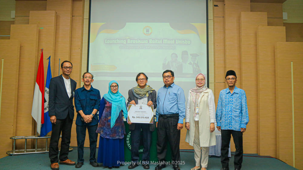 BSI Maslahat dan Universitas Islam Bandung Kolaborasi Sahabat Kebaikan 