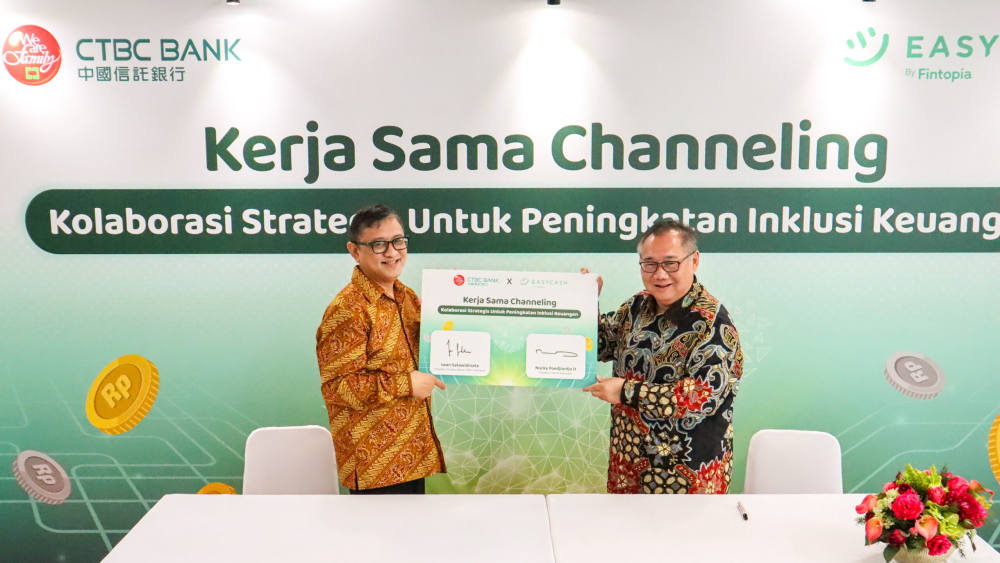 CTBC Indonesia Salurkan Pendanaan Lebih dari Seperempat Triliun ke Easycash untuk Tingkatkan Inklusi Keuangan
