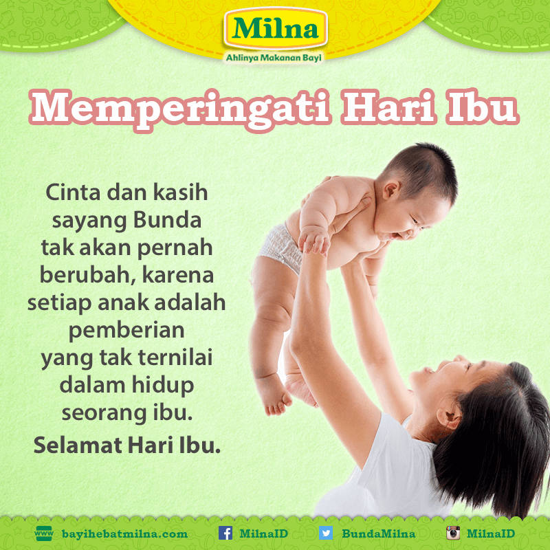 Milna Dukung Pemberian Nutrisi Terbaik pada 1000 Hari Pertama Kehidupan di Hari Ibu