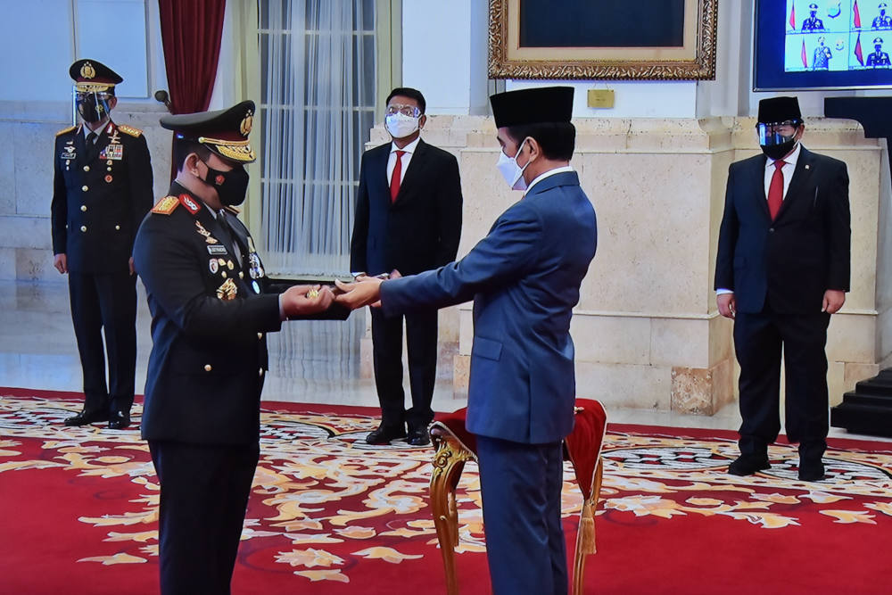 Dilantik Jadi Kapolri, Listyo Sigit Prabowo Berkomitmen Tampilkan Polri yang Tegas dan Humanis