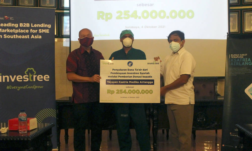 Investree Jadi Pelopor Pemanfaatan Dana Ta’zir Melalui Program “TreeCare”