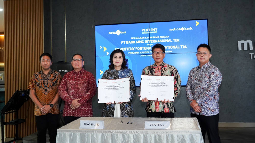 VENTENY Digandeng MNC Bank, Membangun Kolaborasi Strategis untuk Akselerasi Pertumbuhan VENTENY Employee Super App dan Tabungan Motion