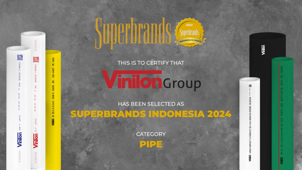 Menjadi Brand Kepercayaan Pelanggan, Vinilon Group Kembali Raih Penghargaan Superbrands