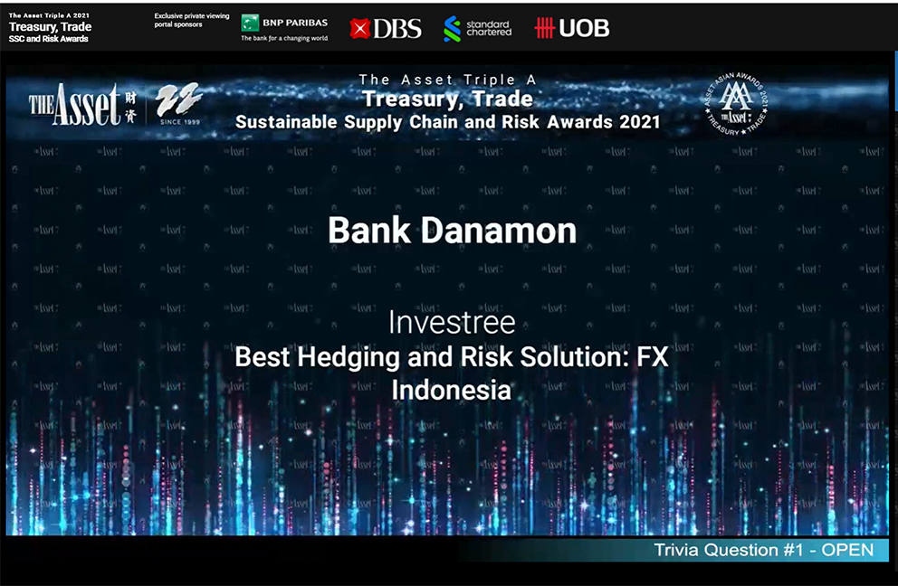 Danamon dan Investree Terapkan Inovasi Baru dan Berhasil Raih Penghargaan The Asset Triple A