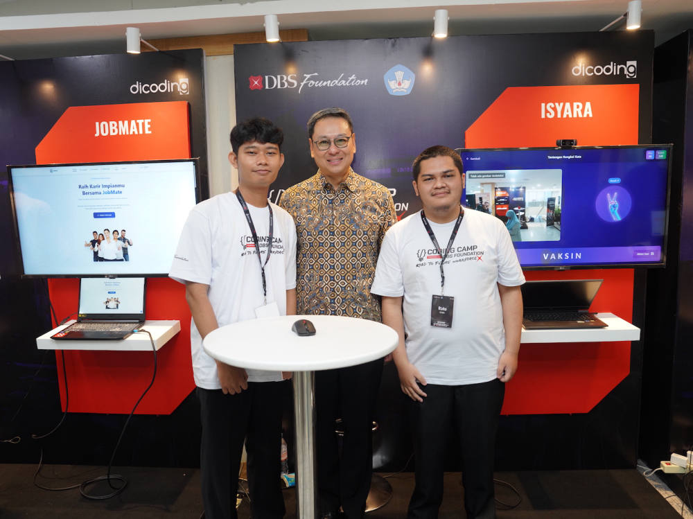 Coding Camp powered by DBS Foundation Dukung Talenta Muda Indonesia Berkarya untuk Dorong Inklusivitas