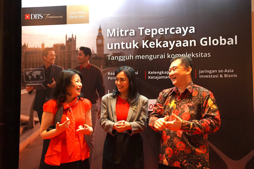 Jumlah AUM Naik 39%, DBS Treasures Kokohkan Posisi sebagai Mitra Tepercaya dalam Pengelolaan Kekayaan Global 