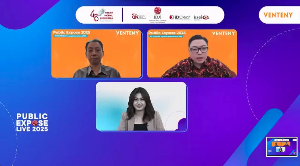 VENTENY Gelar Public Expose Live 2025: Paparkan Kinerja Semester I, Luncurkan Inovasi Produk, dan Umumkan Sertifikasi SNI ISO/IEC 27001:2022