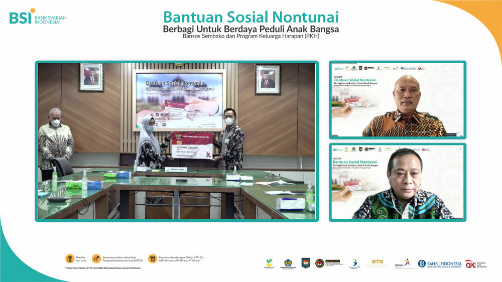 BSI Telah Siapkan Bantuan Sosial Nontunai Tahun 2021 di Provinsi Aceh