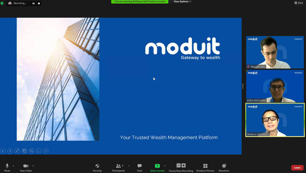 Peminat Investasi di Masa Pandemi Masih Tinggi
