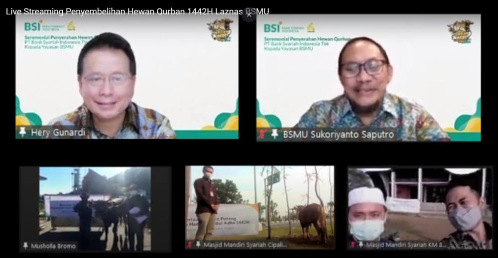 BSI Salurkan Hewan Qurban Lebih Dari 3.000 Ekor