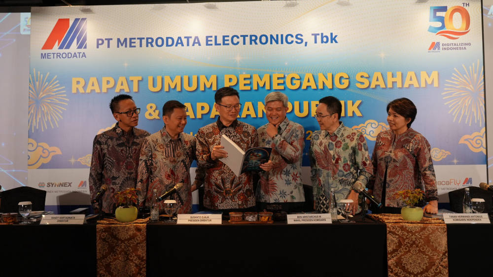 MTDL Bagikan Dividen Tahun Buku 2024 Rp 294,6 Miliar, naik 14,3% MTDL Bagikan Dividen Tahun Buku 2024 Rp 294,6 Miliar, naik 14,3%