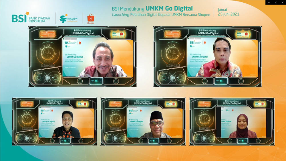 BSI & Shopee Gelar Pelatihan Go Digital Guna Rayakan Hari UMKM Internasional