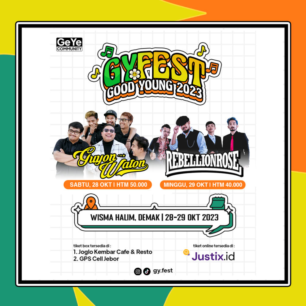 Good Young Festival 2023: Merayakan Hari Sumpah Pemuda dengan Musik dan Kuliner