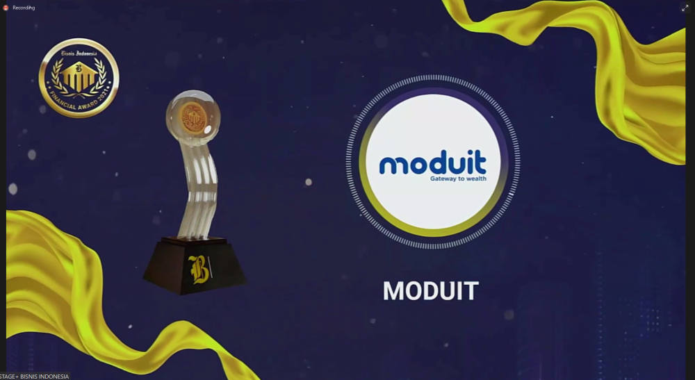 Moduit Berhasil Raih The Most Innovative Mutual Fund Wealth-Tech Moduit Berhasil Raih The Most Innovative Mutual Fund Wealth-Tech