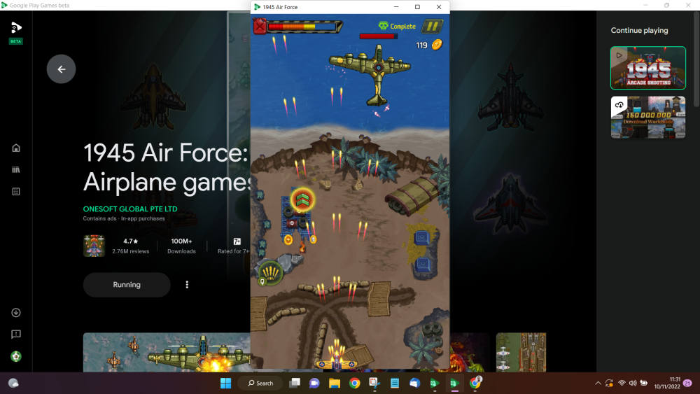 Google Play PC Testing Games
