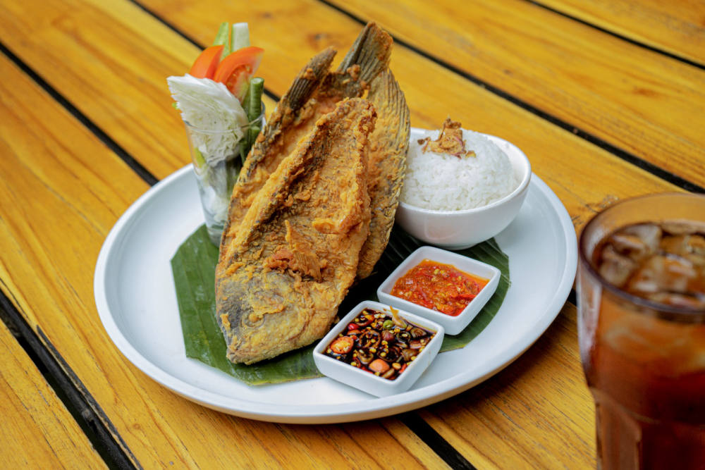 Gurame Goreng Kipas