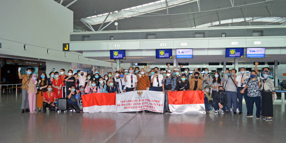 KJRI Ho Chi Minh City Memfasilitasi Pemulangan Para WNI yang Tertunda Kepulangannya di Vietnam