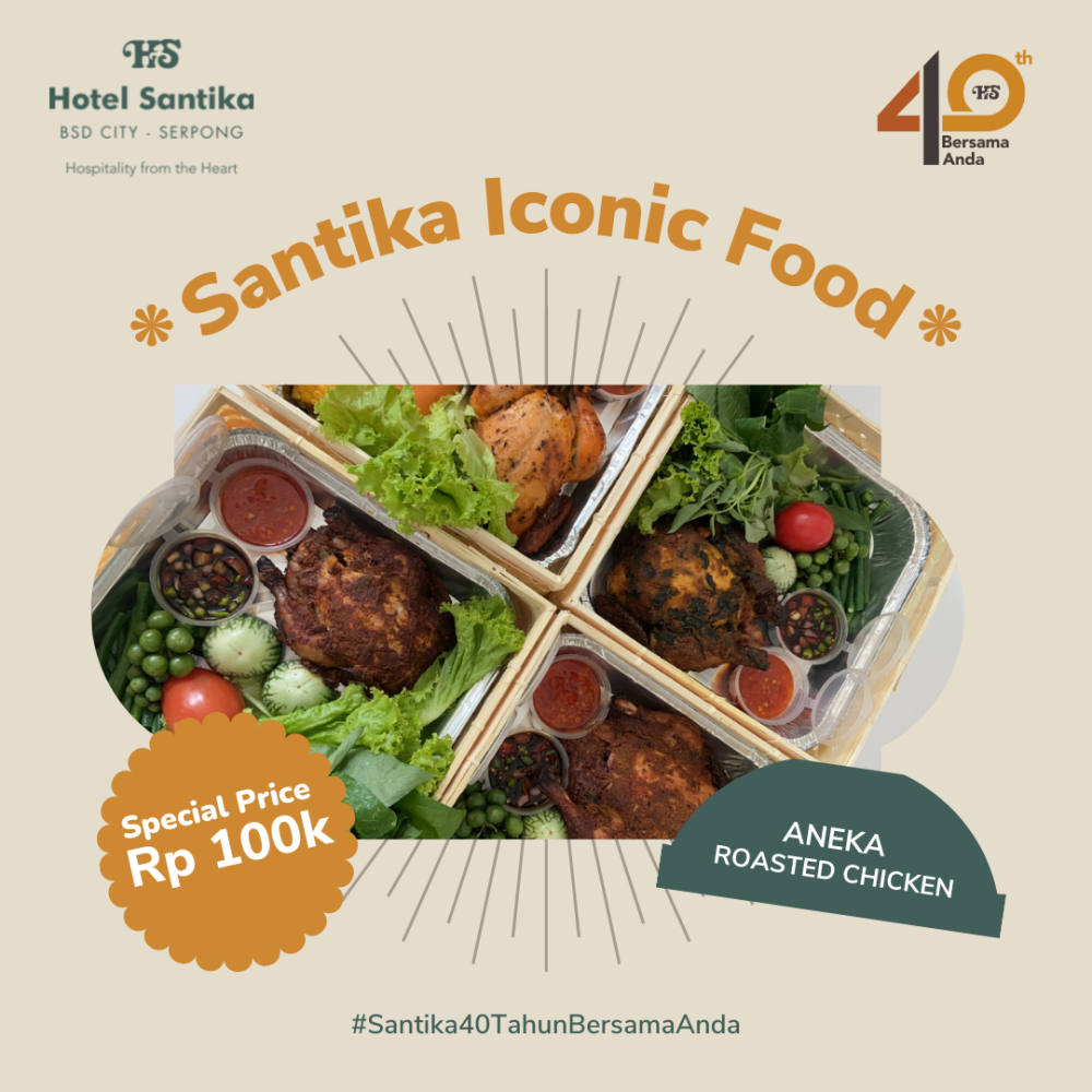 HUT Santika Ke-40! Santika Indonesia Bagi-bagi Banyak Hadiah GRATIS