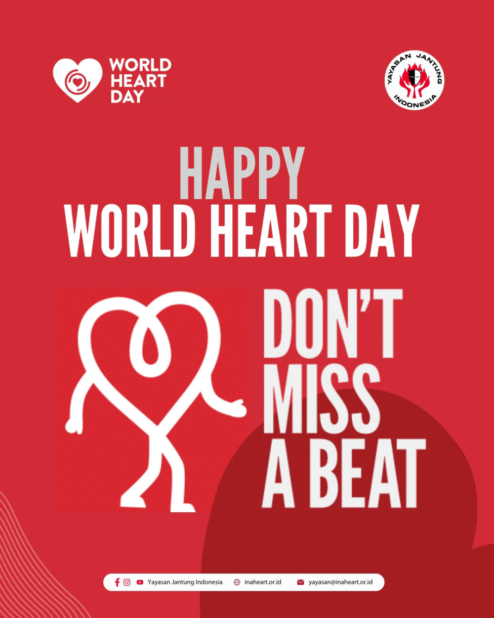 Hari Jantung Sedunia 2025: YJI Serukan “Don’t Miss A Beat” untuk Jaga Setiap Detak Kehidupan