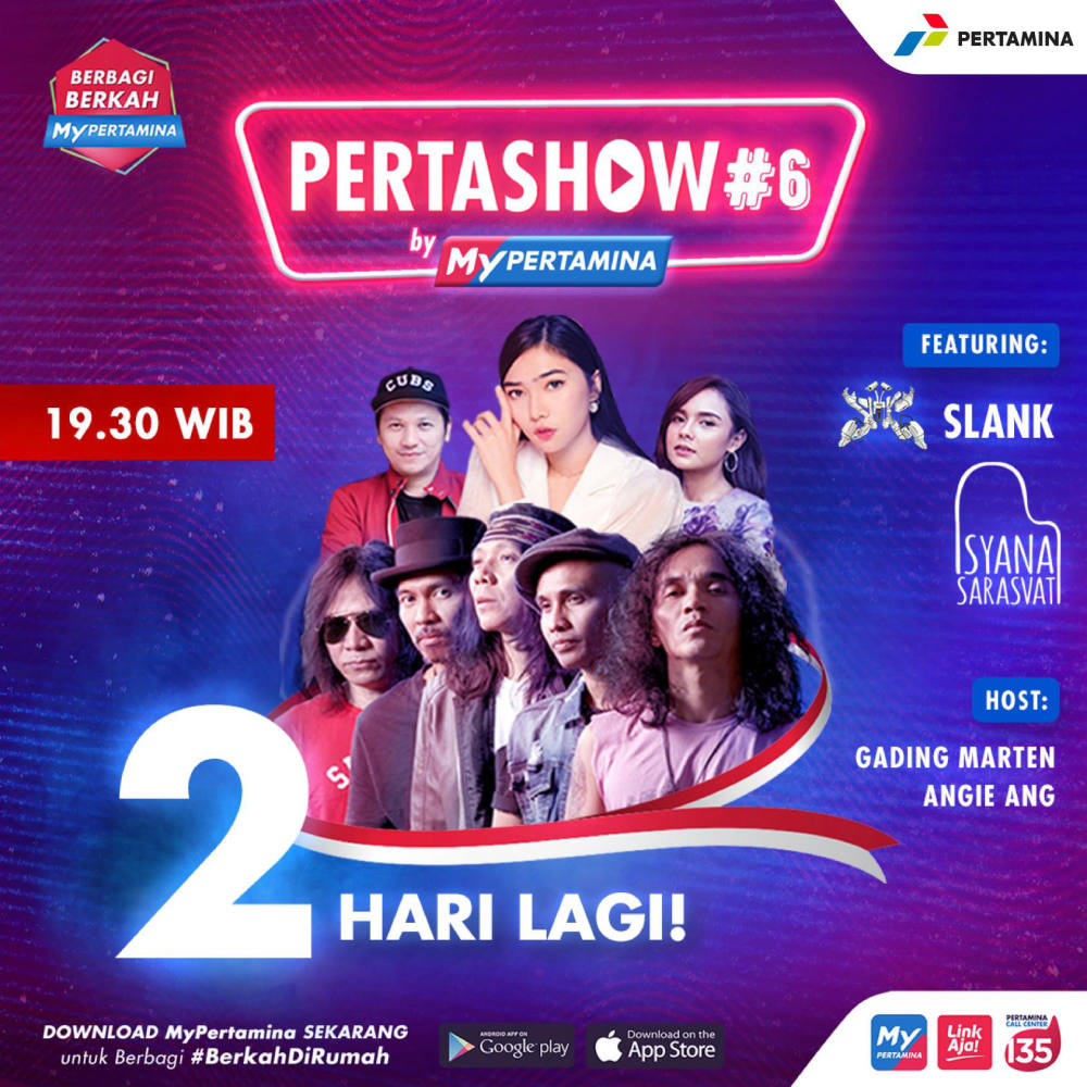 Harus Tonton! Slank dan Isyana Ada di Pertashow Harus Tonton! Slank dan Isyana Ada di Pertashow