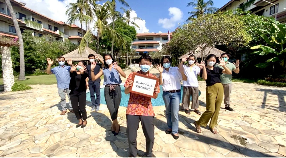Hotel Nikko Bali Benoa Beach Sediakan Tempat Vaksinasi Covid-19