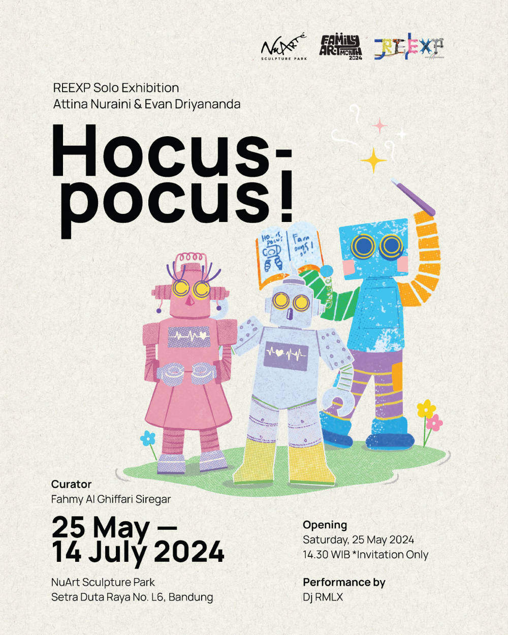 NuArt Family Art Month Berkolaborasi dengan Papermoon Puppet Theater, Lab Gulali dan REEXP Hadirkan Pengalaman Seni Menarik Bagi Anak dan Keluarga.