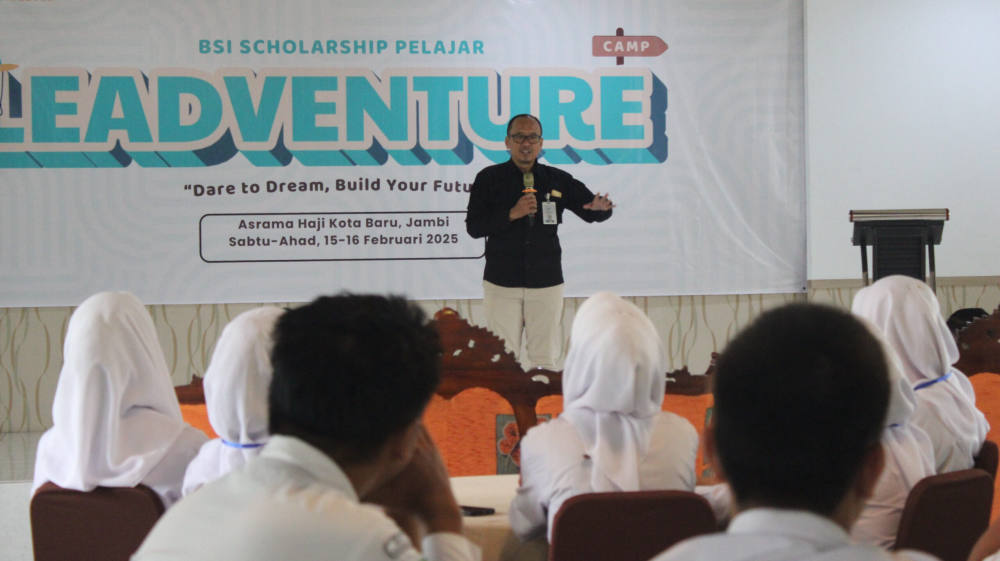 BSI Maslahat Selenggarakan Leadventure Camp 2025 untuk Awardee BSI Scholarship Pelajar Di Jambi