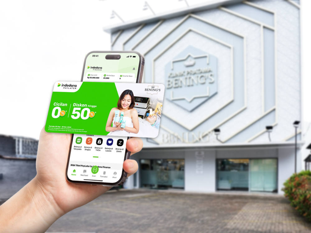 Kolaborasi Indodana Paylater & Bening’s Clinic : Tampil Cantik Jadi Lebih Mudah, Aman dan Terjangkau