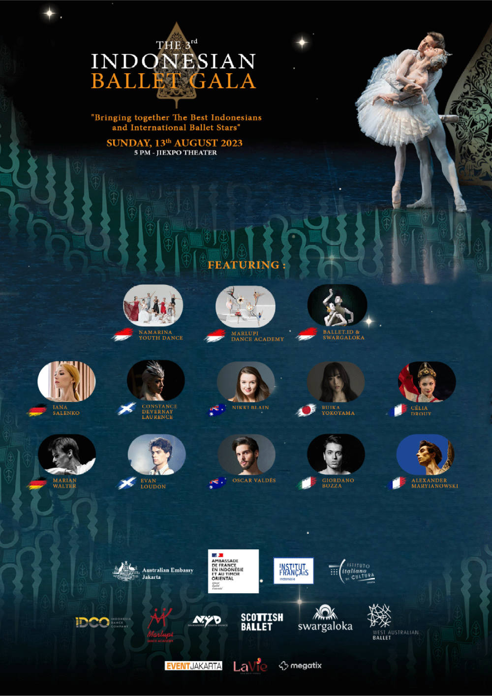 The 3rd Indonesian Ballet Gala: Menghadirkan Kombinasi Terbaik Balerina Indonesia dan Internasional