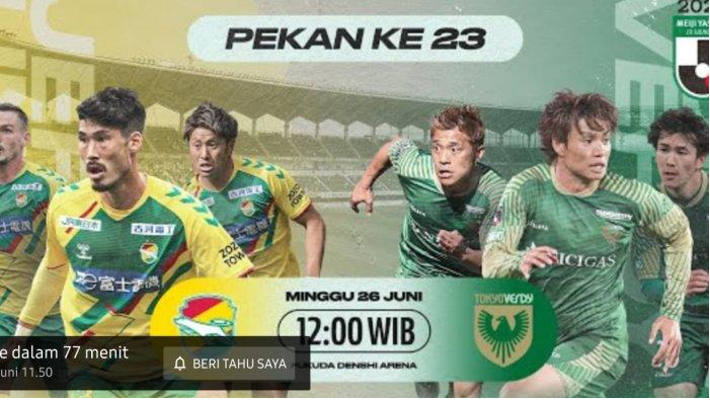 Link Nonton dan Prediksi Starting XI JEF United vs Tokyo Verdy, Pratama Arhan Tampil