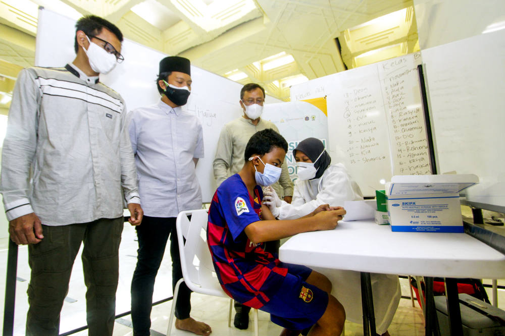 BSI Gelar Vaksinasi Masjid ke Masjid Guna Percepat Target Herd Immunity