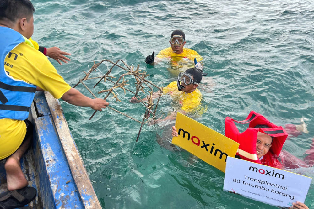 Dari Menanam Pohon hingga Konservasi Terumbu Karang, Maxim Rayakan Momen Kemerdekaan untuk Dukung Kelestarian Alam Indonesia