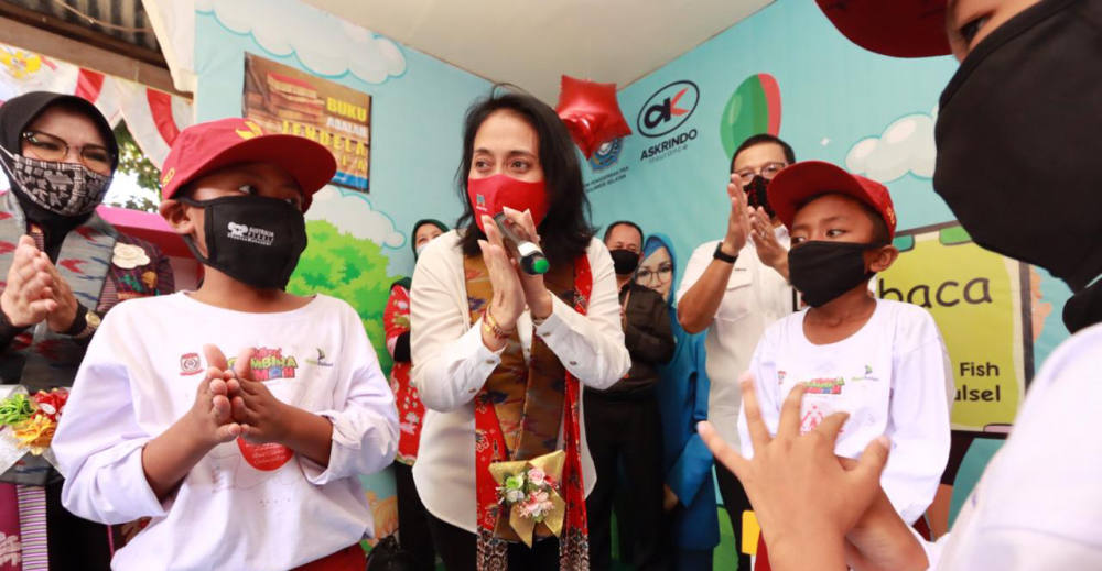 Menteri Bintang Apresiasi Perlindungan Anak di Sulawesi Selatan
