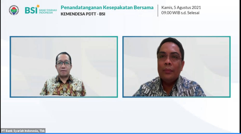BSI Bekerjasama Dengan Kementrian Desa