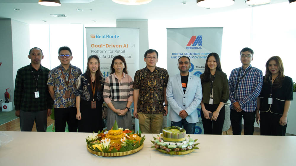 PT Metrodata Electronics Tbk Jalin Kemitraan Strategis dengan BeatRoute untuk Percepat Transformasi Digital dalam Penjualan Ritel dan Distribusi