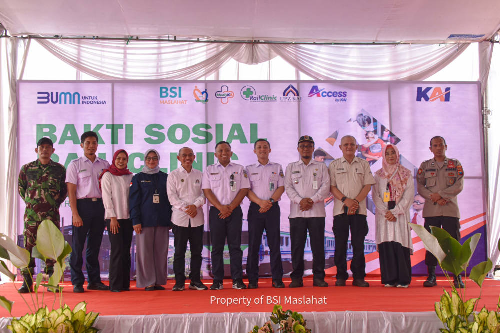 HUT ke-79, BSI Maslahat dan KAI Daop 9 Jember Hadirkan Layanan Kesehatan Gratis Melalui Rail Clinic di Stasiun Rambipuji HUT ke-79, BSI Maslahat dan KAI Daop 9 Jember Hadirkan Layanan Kesehatan Gratis Melalui Rail Clinic di Stasiun Rambipuji
